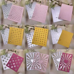 New Rectangular Frame DIY Craft Metal Cutting Die Scrapbook Embossed Paper Card Album Craft Template Stencil Dies