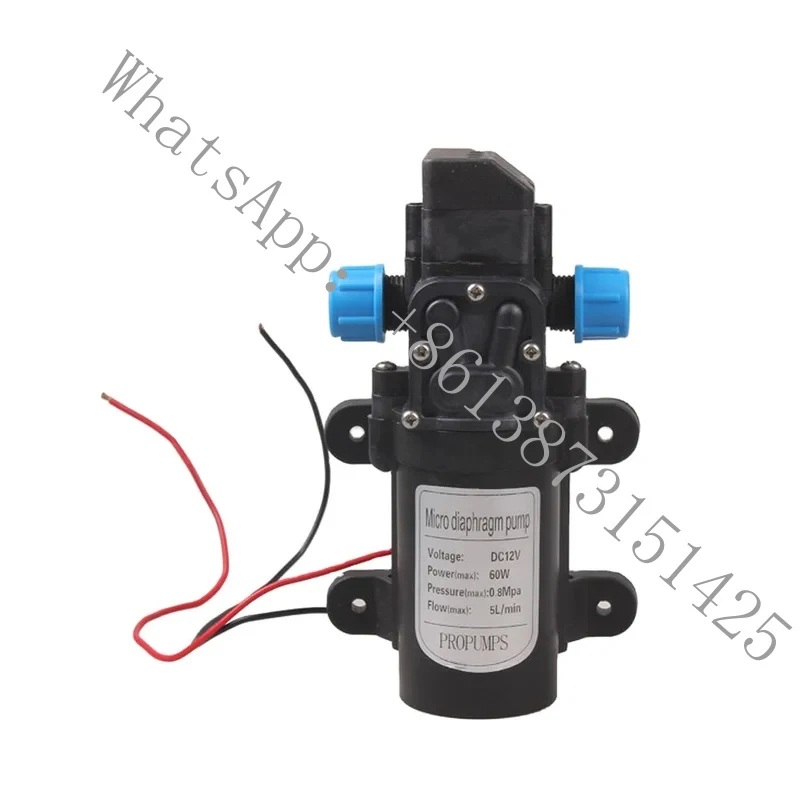 Suitable VIT-JE 2020 NEW 12V 60W High Pressure Micro Diaphragm Pump Automatic Switch 5L/min Japanese Truck