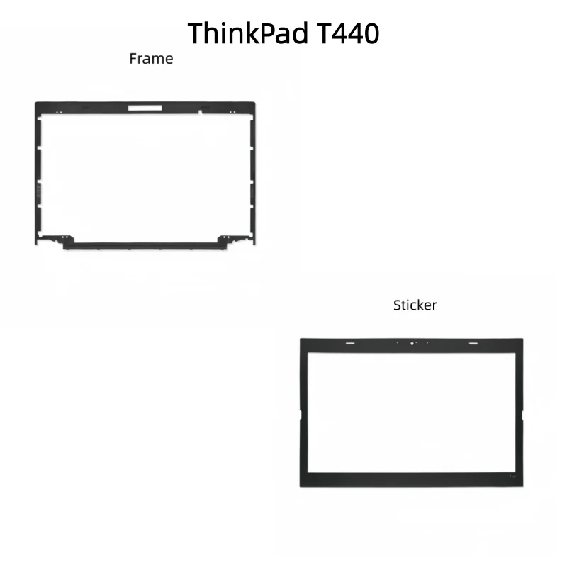 غطاء إطار أمامي جديد للكمبيوتر المحمول LCD لهاتف Lenovo ThinkPad T440 shell