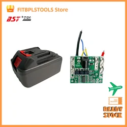 21V DC power tool manual lithium-ion battery protection board BMS circuit board+housing bracket