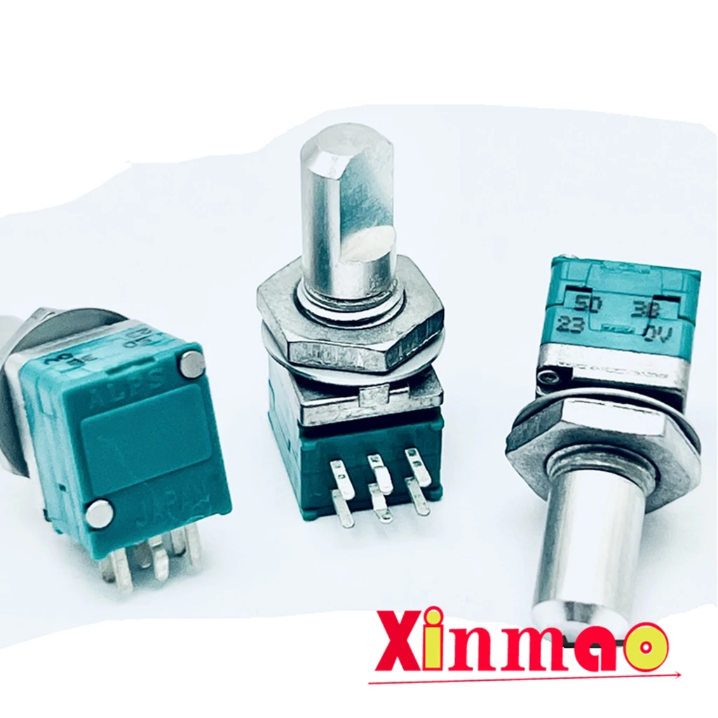 Japanese ALPS fever grade audio small RK09 precision rotating carbon film potentiometer dual B50K D-axis