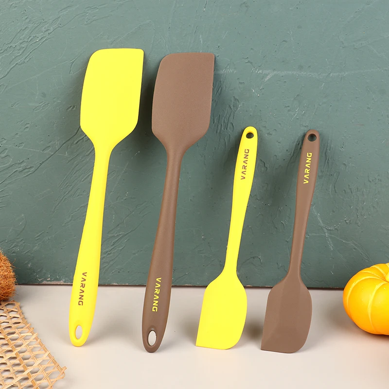 1Pc Kitchen Silicone Cream Butter Cake Spatula Scraper Cake Cream Scraper Nonstick Butter Spatula Mixer DIY Cake Baking Tools