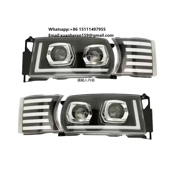 

Hot Sale Truck Head Lamp OEM 1730958 Headlamp for Scania Truck 1730953 1385410 1387155