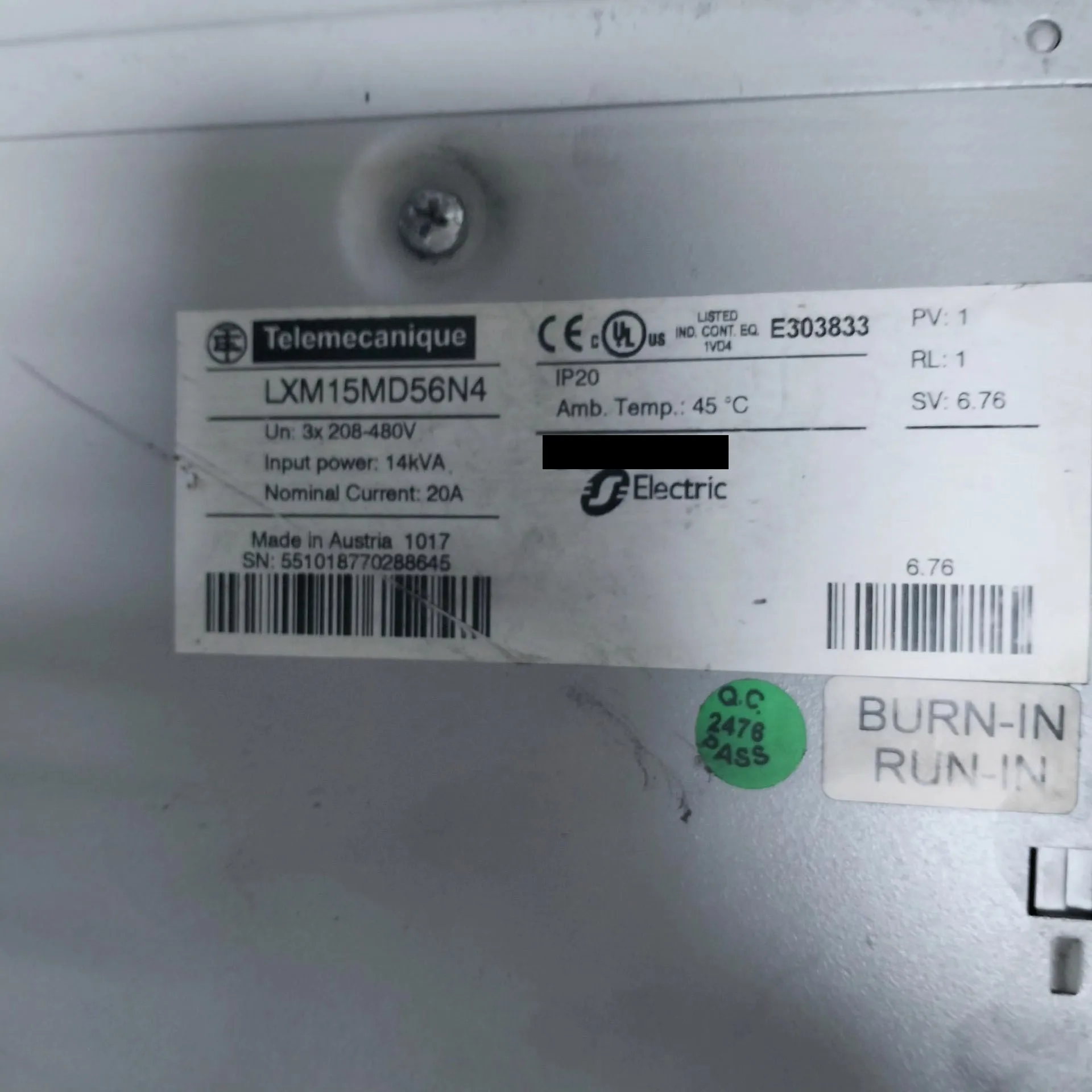 LXM15MD40N4 サーボドライブ 保証付き