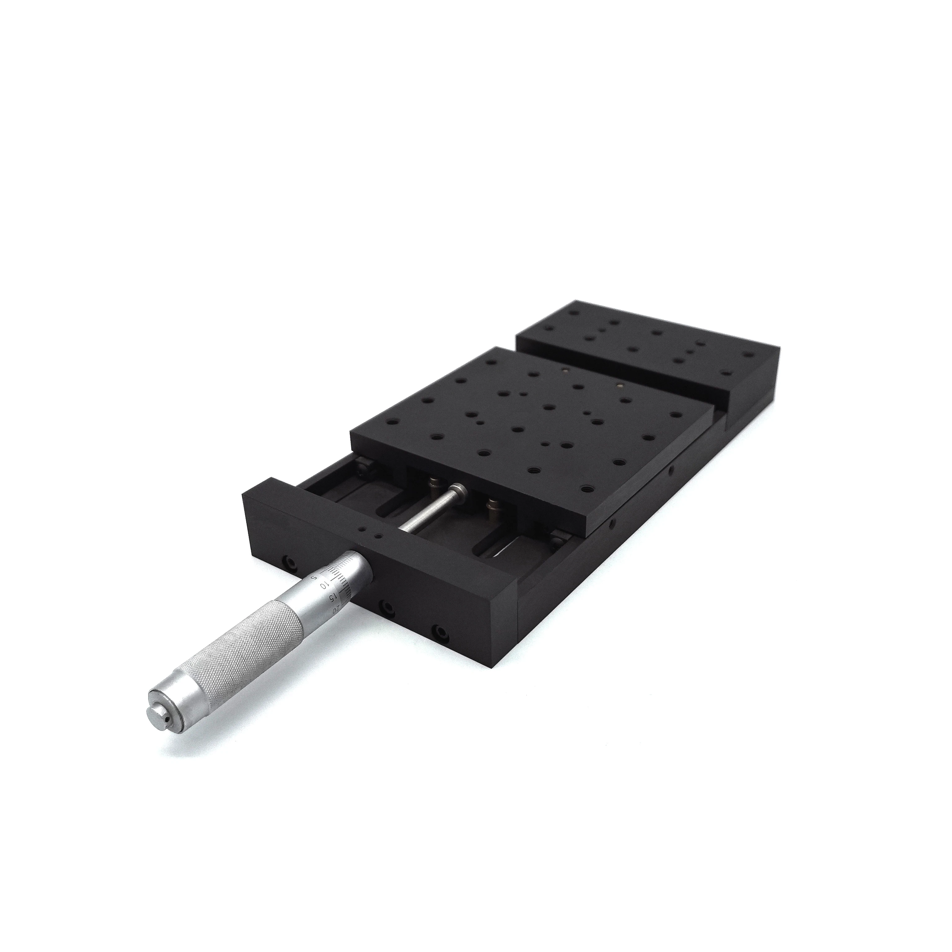 LSSP-J-50VZ-02 Customizable OEM Manual Linear Translation Stages Platform Size 110x120mm Travel Range 50mm