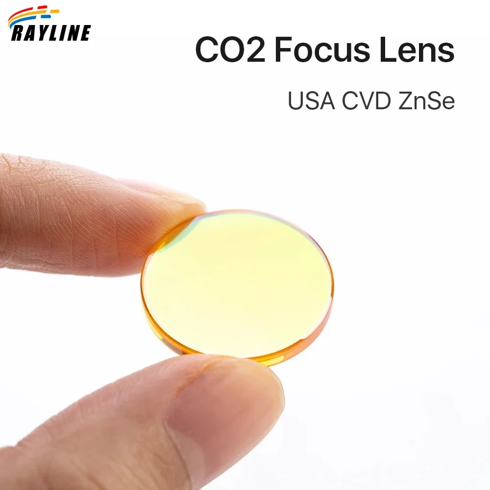 

Focus Lens USA CVD ZnSe DIA 12 15 18 19.05 20 FL 38.1 50.8 63.5 76.2 101.6 127mm for CO2 Laser Engraving Cutting Machine