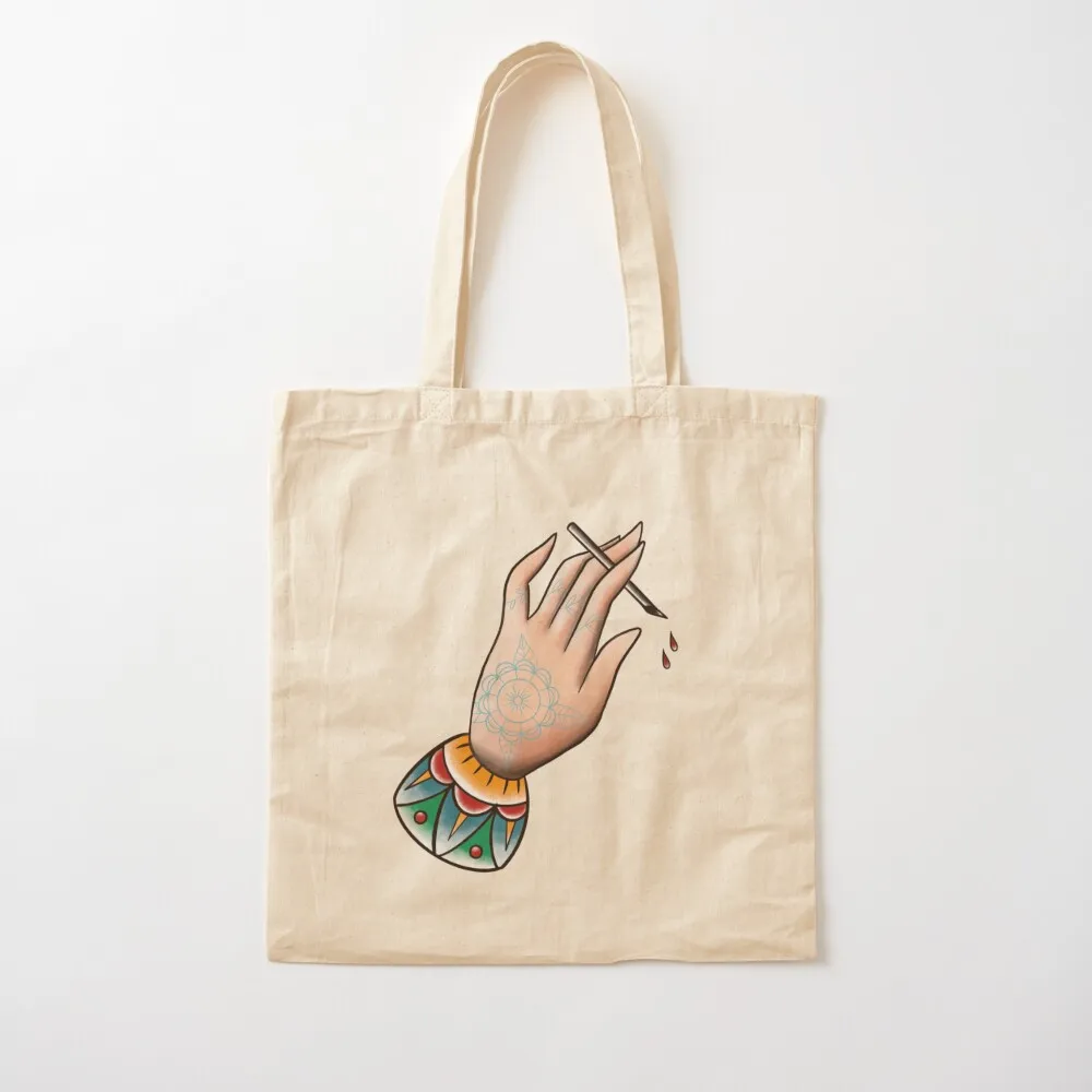 

Piercer Hand Tote Bag shopper bag woman female bag Canvas Tote