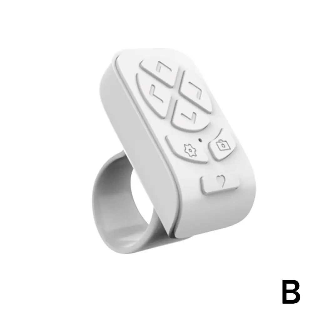 جهاز تحكم عن بعد محمول لاسلكي متوافق مع تقنية البلوتوث، جهاز تحكم فيديو لصور السيلفي بأطراف الأصابع، تحصف صفحة تلقائية للهاتف K4o0