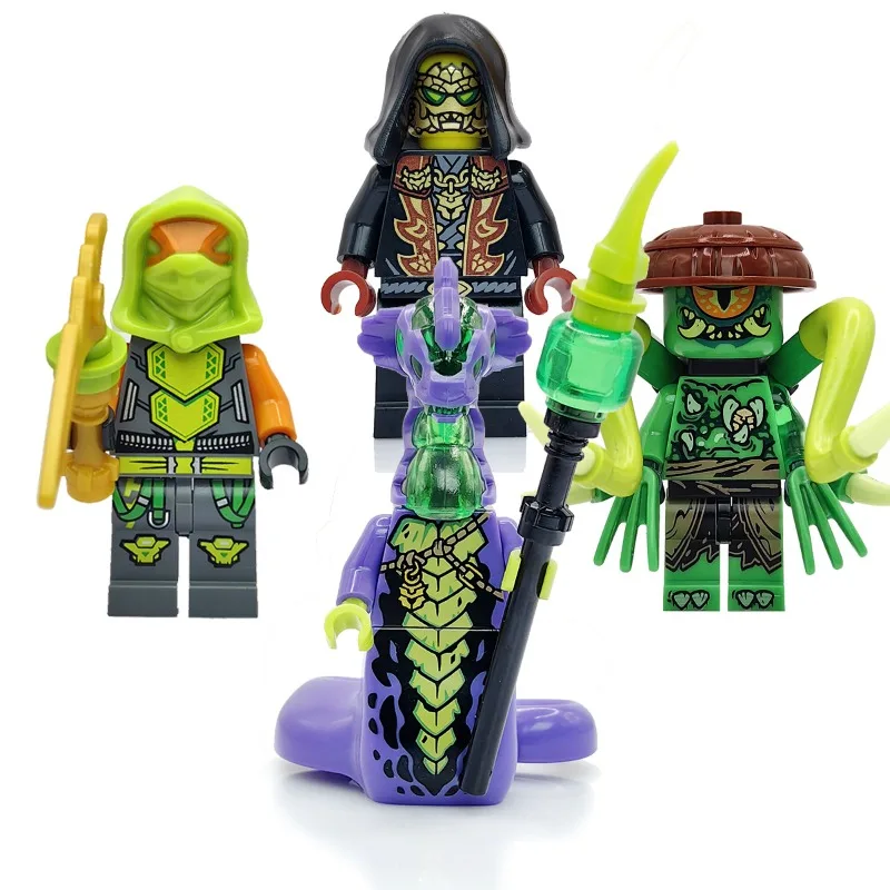 Nouveau jouet de construction en blocs, monstre étrange, puzzle, petite figurine décorative