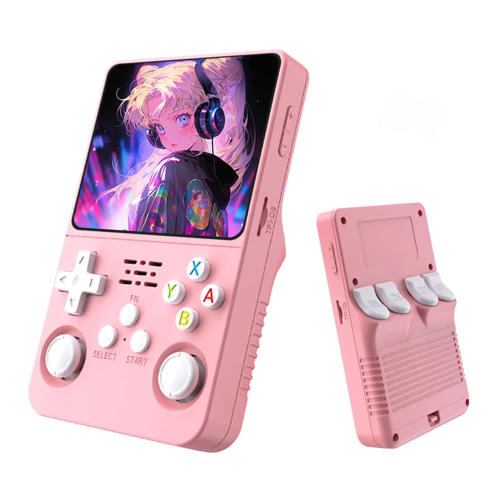 

Open Source R36S Retro 3.5 Inch IPS Screen Handheld Video Game Console Portable Pocket Video Player 64GB 128G Games Linux System