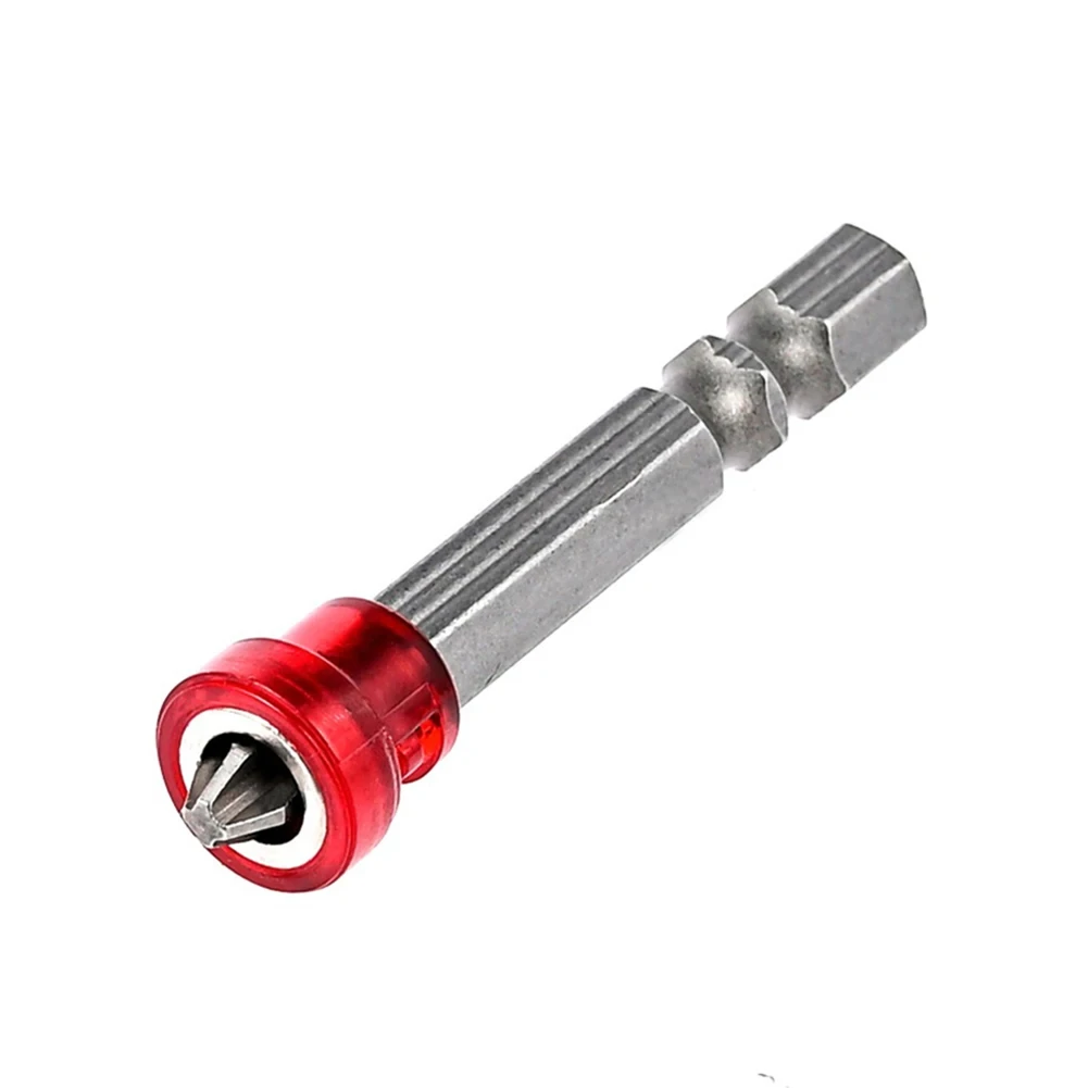 4PCS Power Screwdriver Bits, Plasterboard Screws, Magnetic Ring Placement Single Head Hand Tool, 1/4 Hex Shank Durable image 5