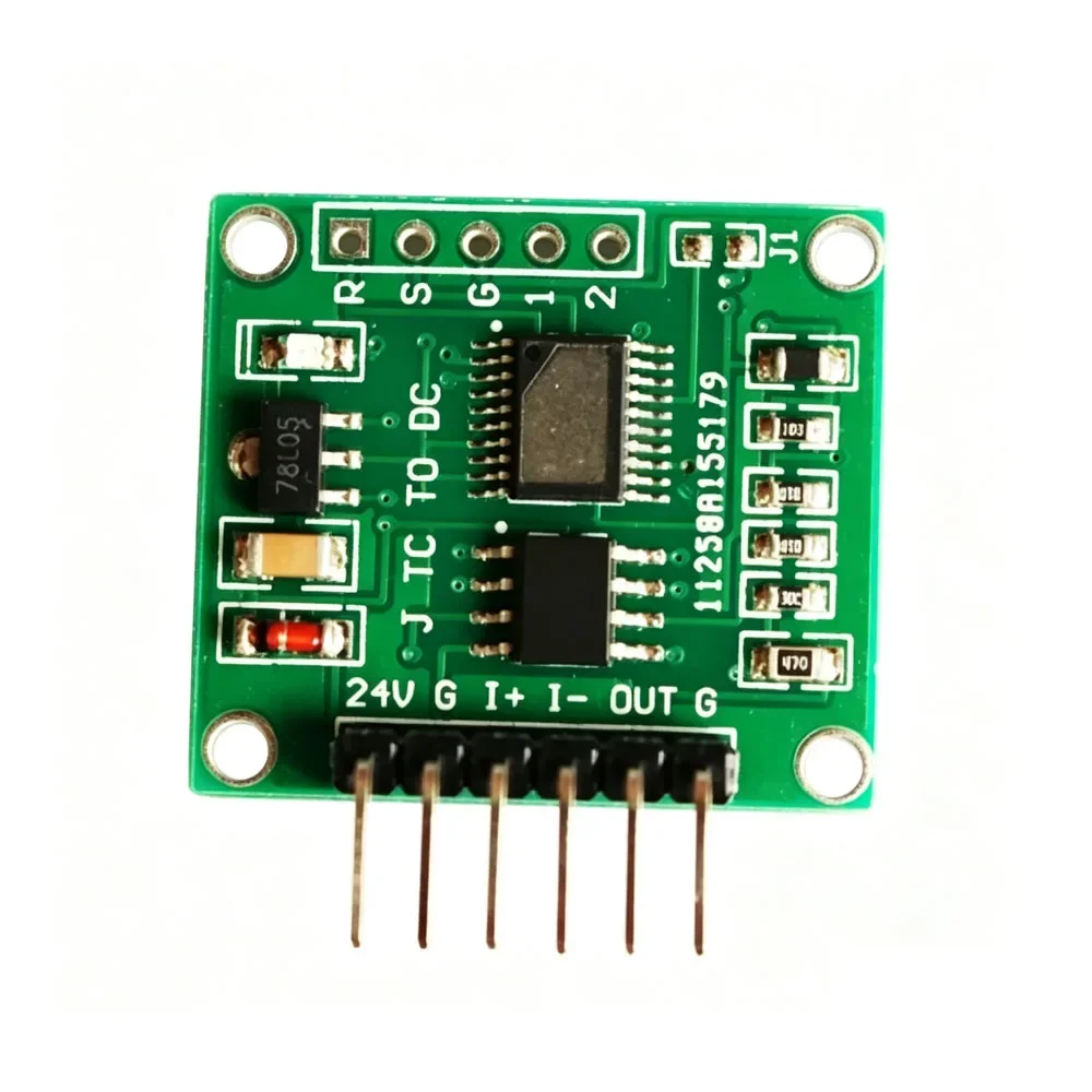 1pcs Thermocouple Temperature Transmitter Module K Type J Type to 0-5V 0-10V Linear Voltage Converter Signal Transmitter Board