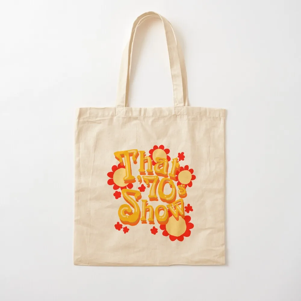 that 70s show sticker Tote Bag shopping bags foldable hand bags bags for women