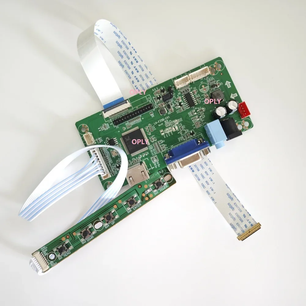 

For LQ133M1JW15 LQ133M1JX26 LQ133M1JW58 13.3" 1920×1080 EDP LED screen Kit HDMI-Compatible VGA Audio controller board