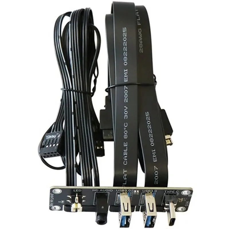 New Arrivals-USB Chassis Dual USB 3.0 Type-C Front Panel Adapter Cable