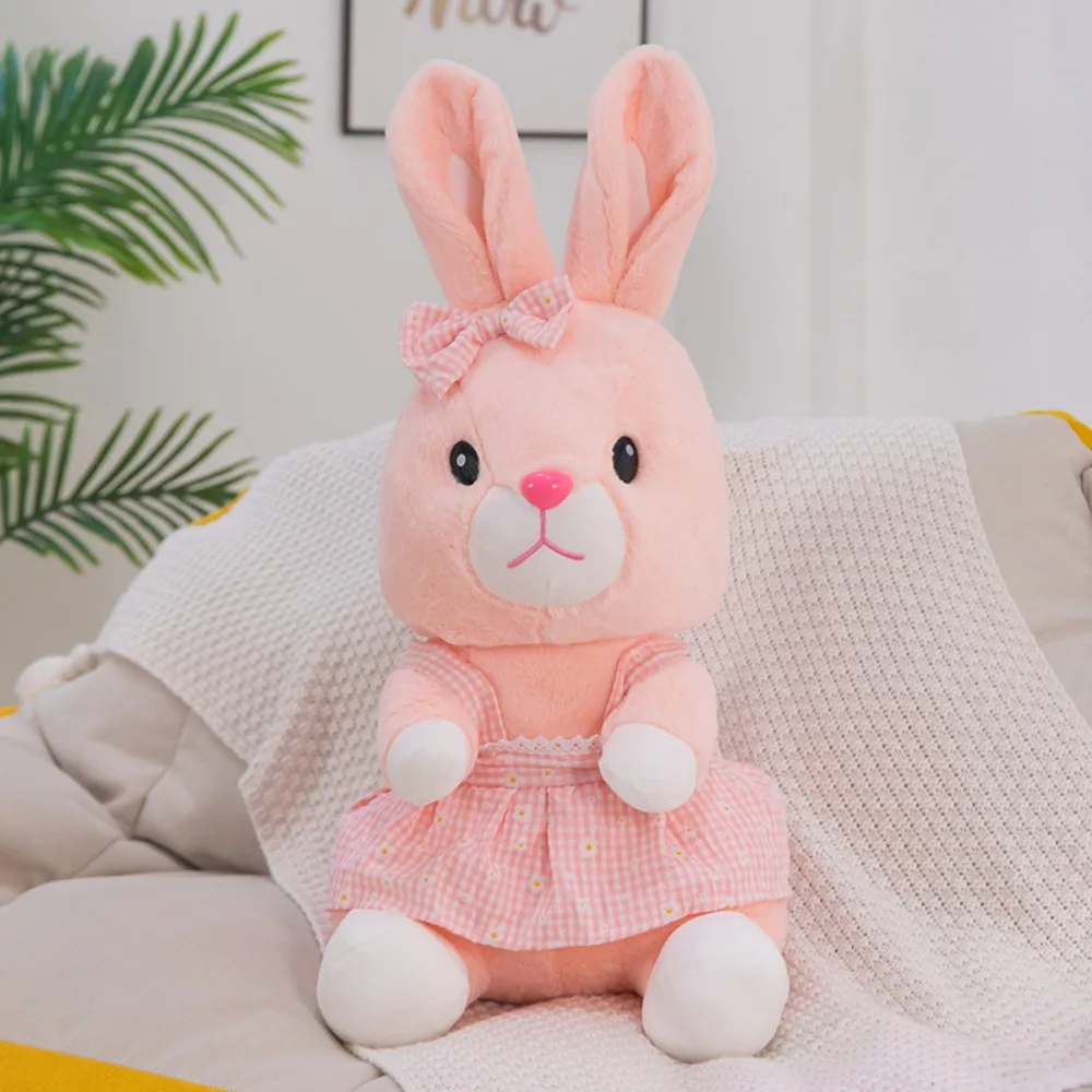 

Creative PP Cotton Rabbit Soft Collection Pink Rabbit Comfortable Fluffy Rabbit Stuffed Gifts