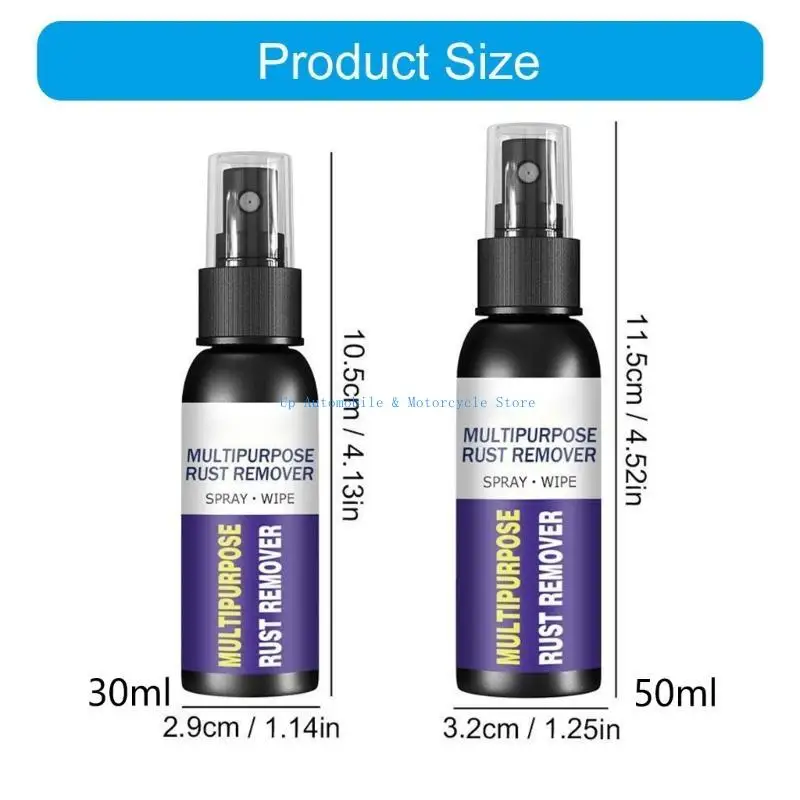 270E علاجات الصدأ سيارة Derusting سيارة محور عجلات محول صدأ وكيل 50 مللي/30 مللي عامل إزالة الصدأ متعدد الوظائف مزيل صدأ