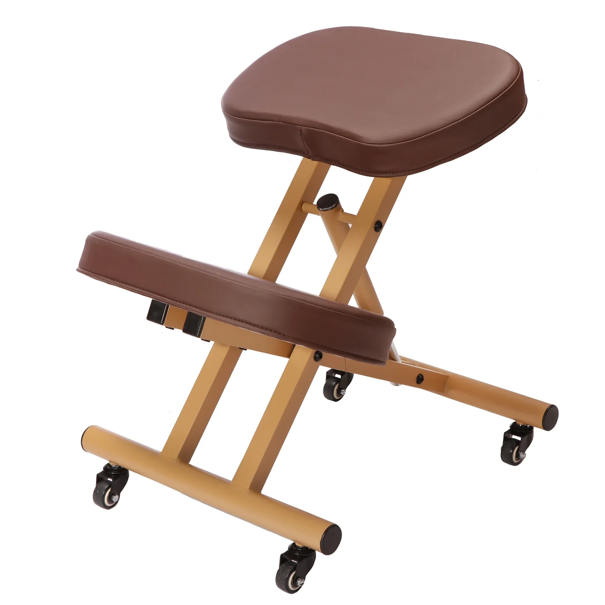 kneeling ergonomic wooden chair kneeling office  wooden kneeling