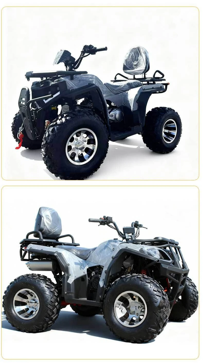 ATV Beach Off-Road Vehicle All-Terrain Vehicle Cross-Border New 200cc Automatic Four-Wheel Beach Motorcycle