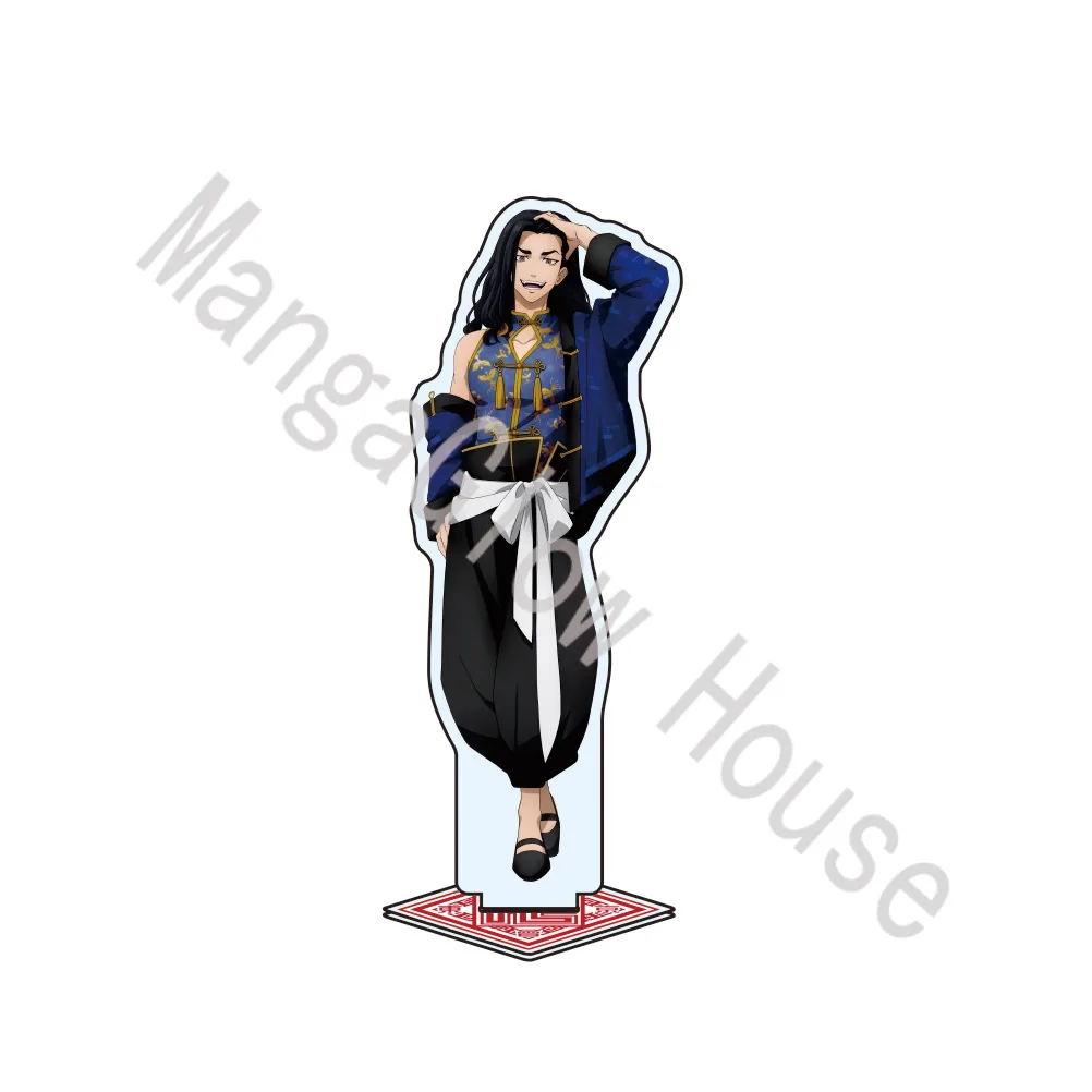 Anime Tokyo Revengers Acrylic Stand Manjiro Sano Figure Desktop Decoration Collectible Ornament Cartoon Character Model Keychain