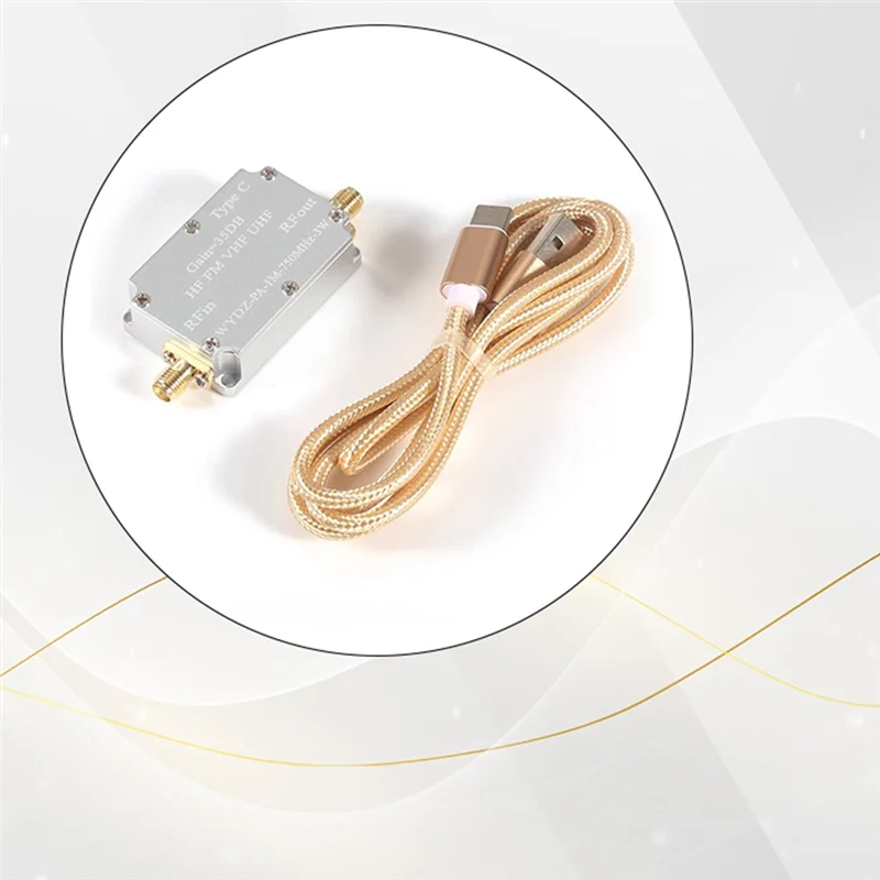 ABGI-FM الارسال 1-750Mhz 3W النطاق العريض RF مكبر كهربائي ل VHF UHF FM للراديو على الموجات القصيرة أجهزة الاتصال اللاسلكي