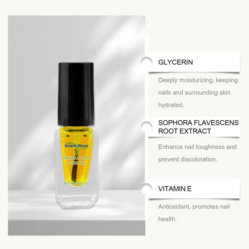 Herbal Nail Oil Soften Cuticle Strengthen Nails Repair Dry Damaged Nails Fast Absorb Deep Nourishing Nail Care Oils