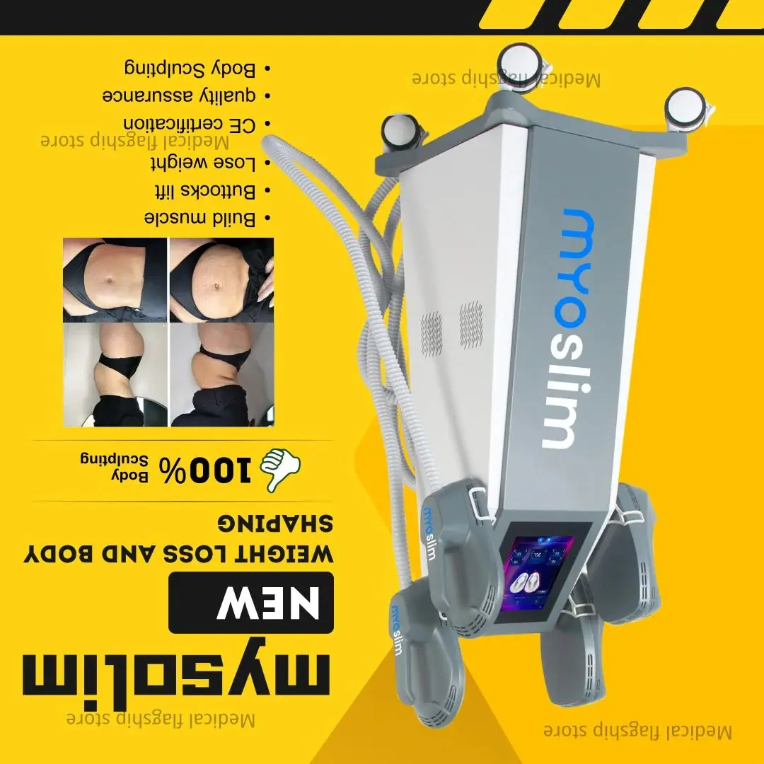 

Аппарат для коррекции фигуры MYOslim Body Sculpting Nova с электромагнитной стимуляцией мышц, 6500 Вт, для салонов красоты