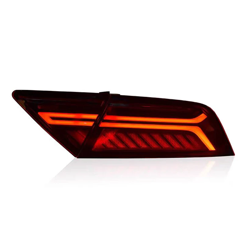 For Audi A7 LED tail light 2011-2018 RS7 dynamic signal tail light animation after stop brake reversing accessories car light