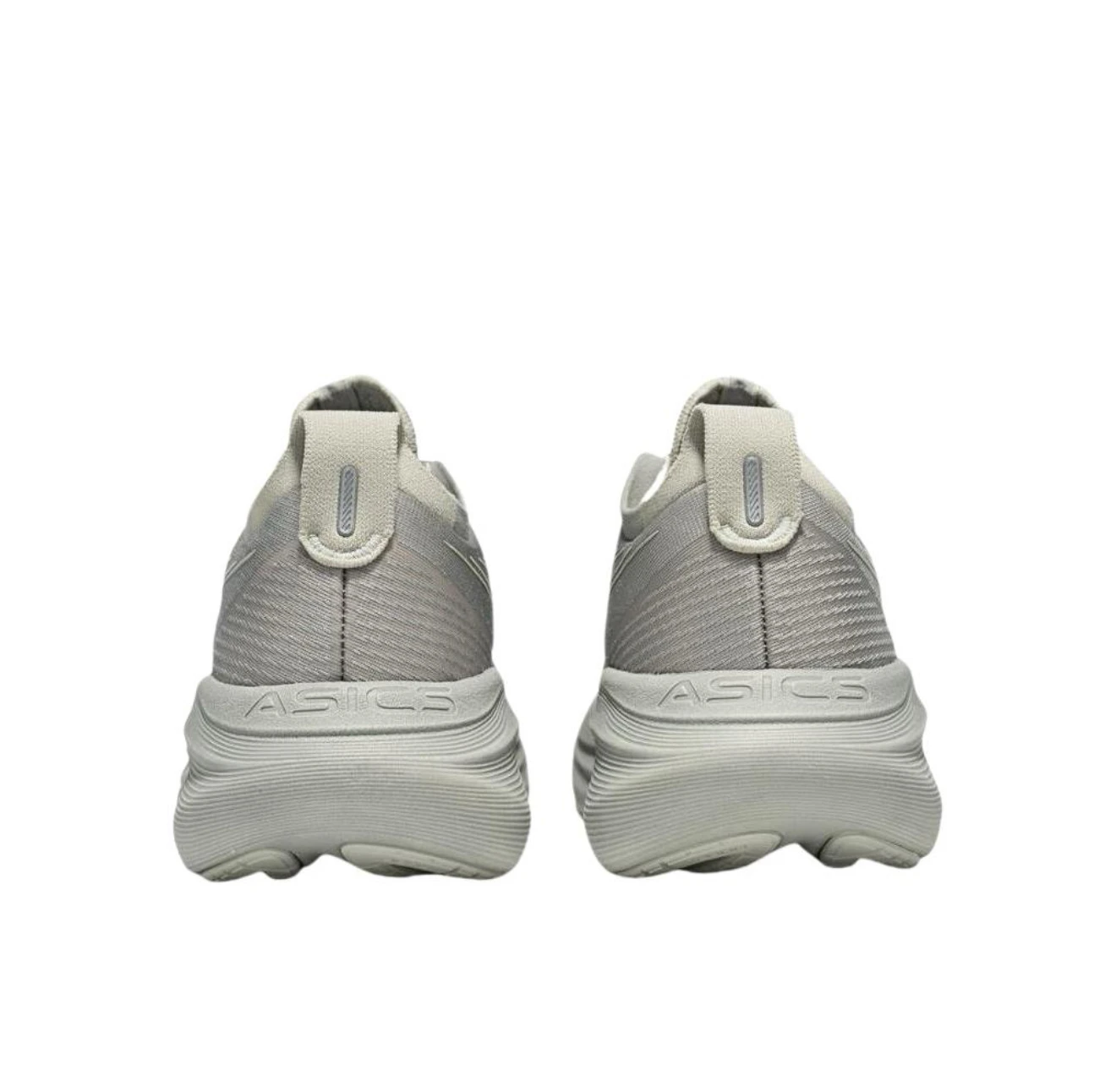 حذاء الجري Asics Gel-Nimbus 27 للتحكم في الهواء الطلق وتجريد الصدمات ومقاوم للانزلاق ومقاوم للاهتراء للرجال والنساء باللون الرمادي #5