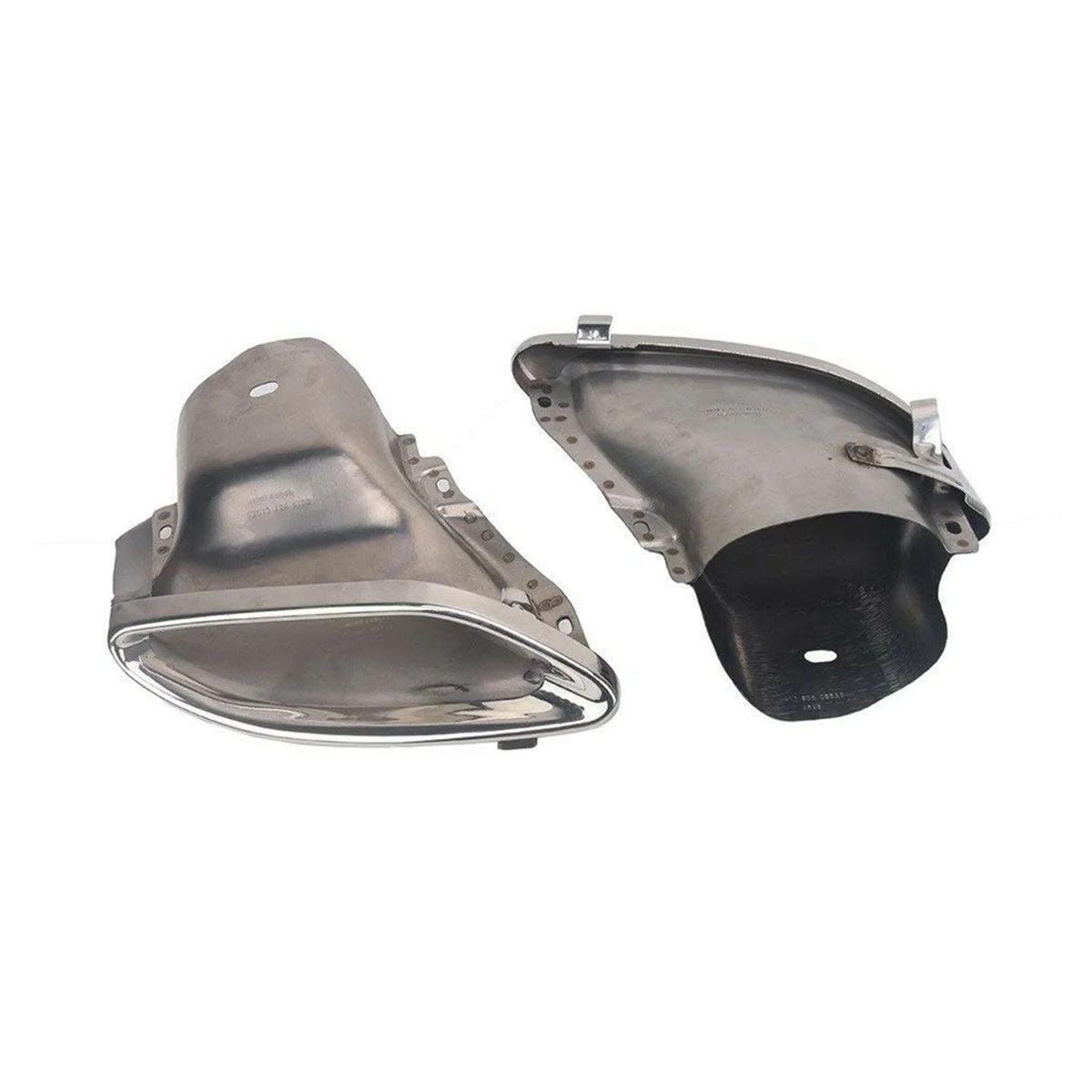 Left Car Exhaust Tip Decoration for Mercedes Benz W176 W166 W246 W205 W213 W212 X205 Exhaust Pipe Tail Pipe 2124902727