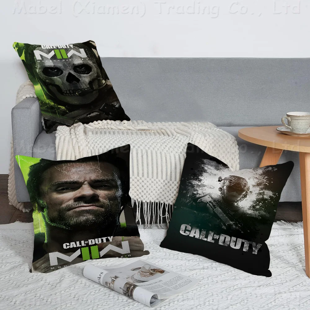 C-Call Of Duty Game 45*45cm Cushion Cover Pillow Cover Decor Pillowcase Home Pillowcase For Couch Pillow