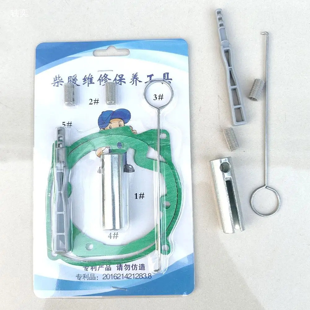 توهج التوصيل طقم تصليح 12 فولت 24 فولت الهواء الديزل سخان التوقف أجزاء أداة السيارة إصلاح إزالة تركيب قارب عدة صيانة شاحنة P1T7