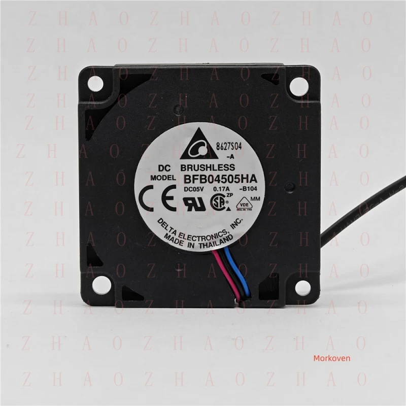 L+ cpu cooling fan cooler for DELTA BFB04505HA-B104 45*45*10MM DC05V 0.17A 3pin