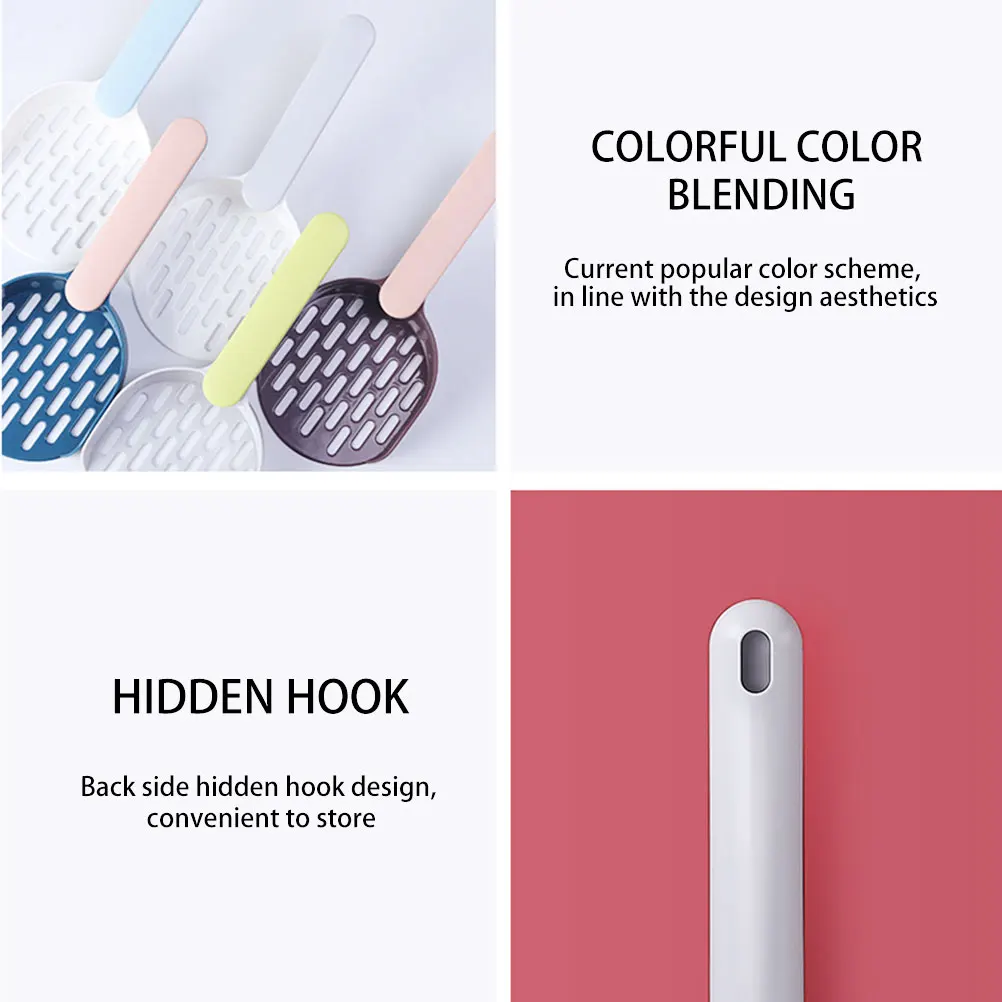 

2 pcs Cat Litter Scoop Abs Plastic Pet Litter Shovel Big Wide Mouth Half Arc Design Cleaning Tool For Cat Sand Manure Removal