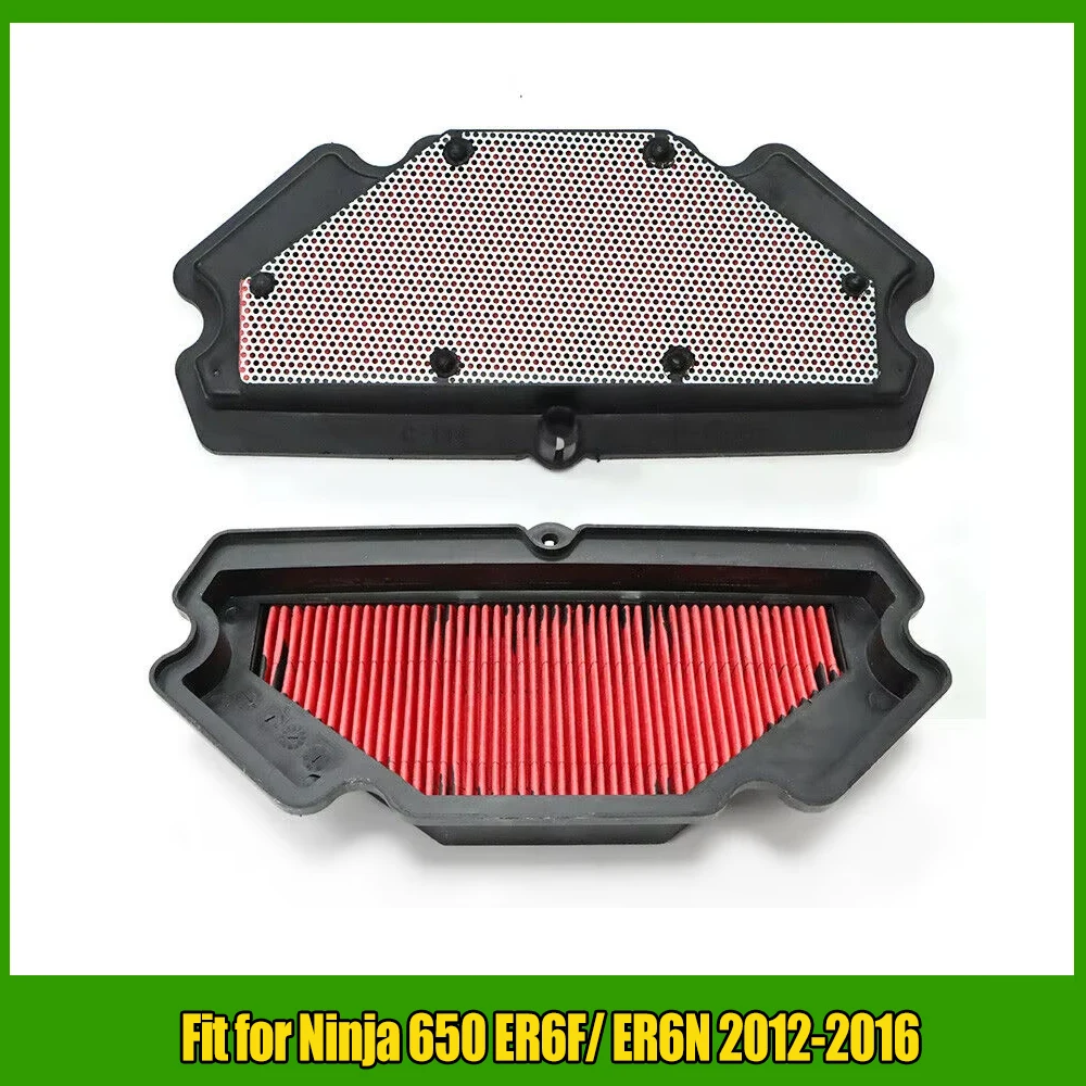 

11013-0713 Fit for 2012 - 2016 Kawasaki Ninja 650 ER-6F ER-6N Air Cleaner Intake Filter EX650 ER6F ER6N 2013 2014 2015