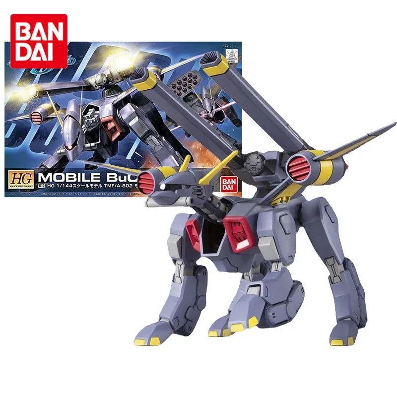 Bandai Gundam Model Kit Anime Figure HG SEED 1/144 TMF/A-802 Mobile BuCUE Genuine Gunpla Anime Action Figure Toys for Children