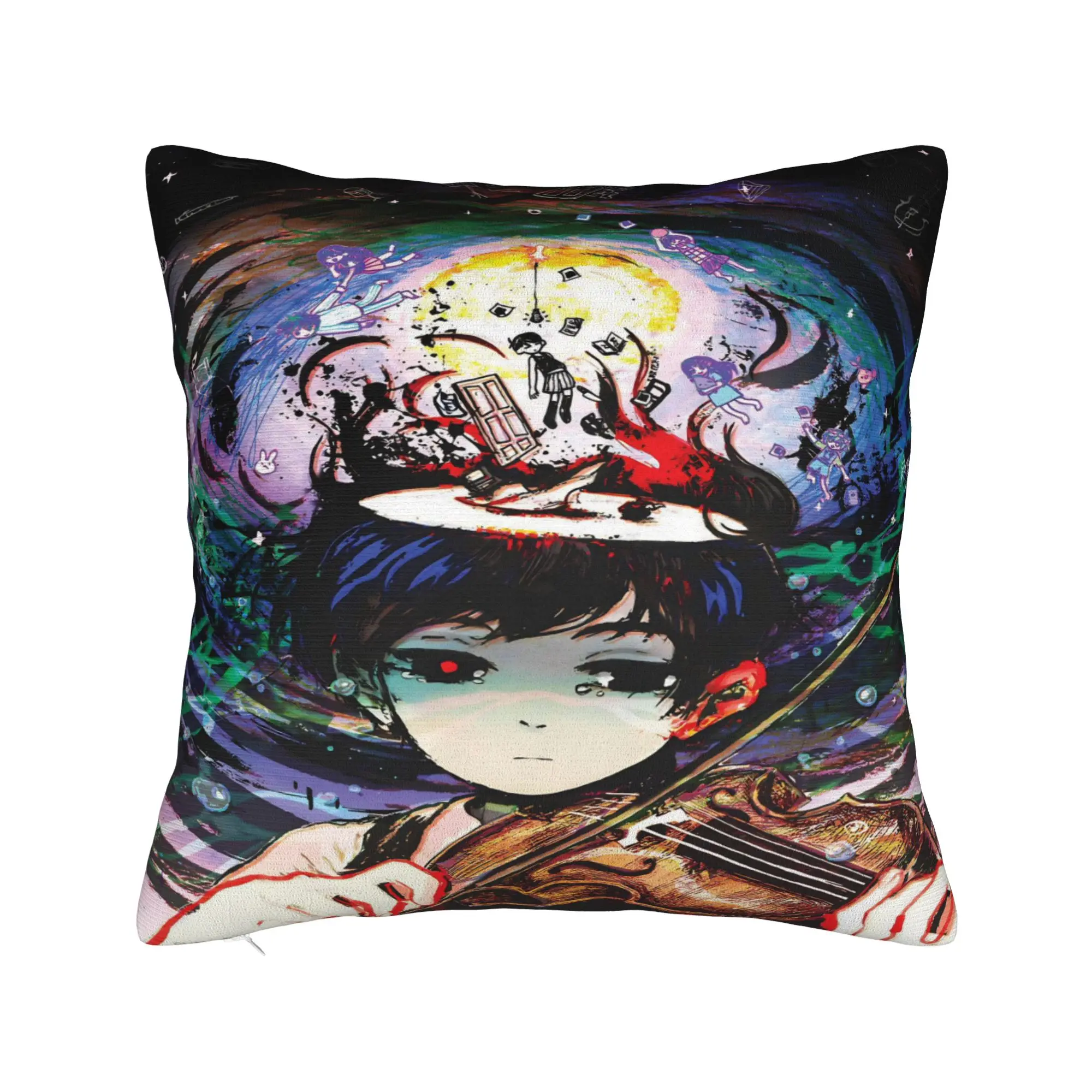  Sally Face Sal Fisher Indie Printed Pillowcase Cushion Cover  Pillow Covers New Style Car Decorations Zippered Multi-Size