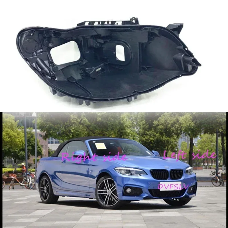 For BMW 2 Series Coupe F22 2014 2015-2018 2019 2020 Headlight Base Headlamp House Car Rear Base Auto Headlight Back House