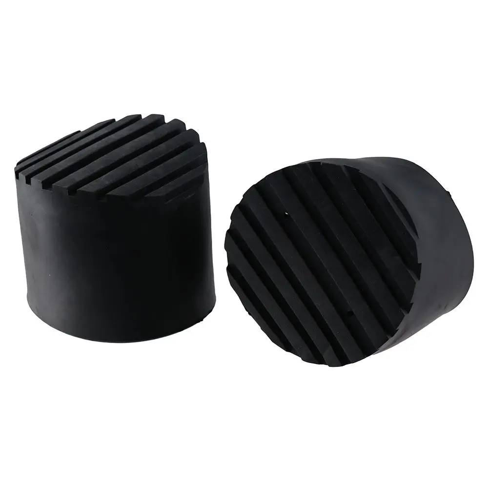 

2 Pcs Round Feet Rubber Boots Replacement Extend Telescopic Ladder Rubber Mat Component