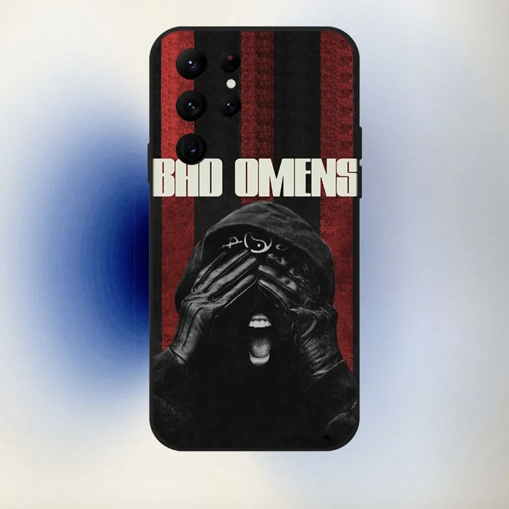 Band B-Bad O-Omens  Phone Case For Samsung S24,23,22,30,21,10,9,Ultra,Plus,Lite,FE,5G Black Soft Case