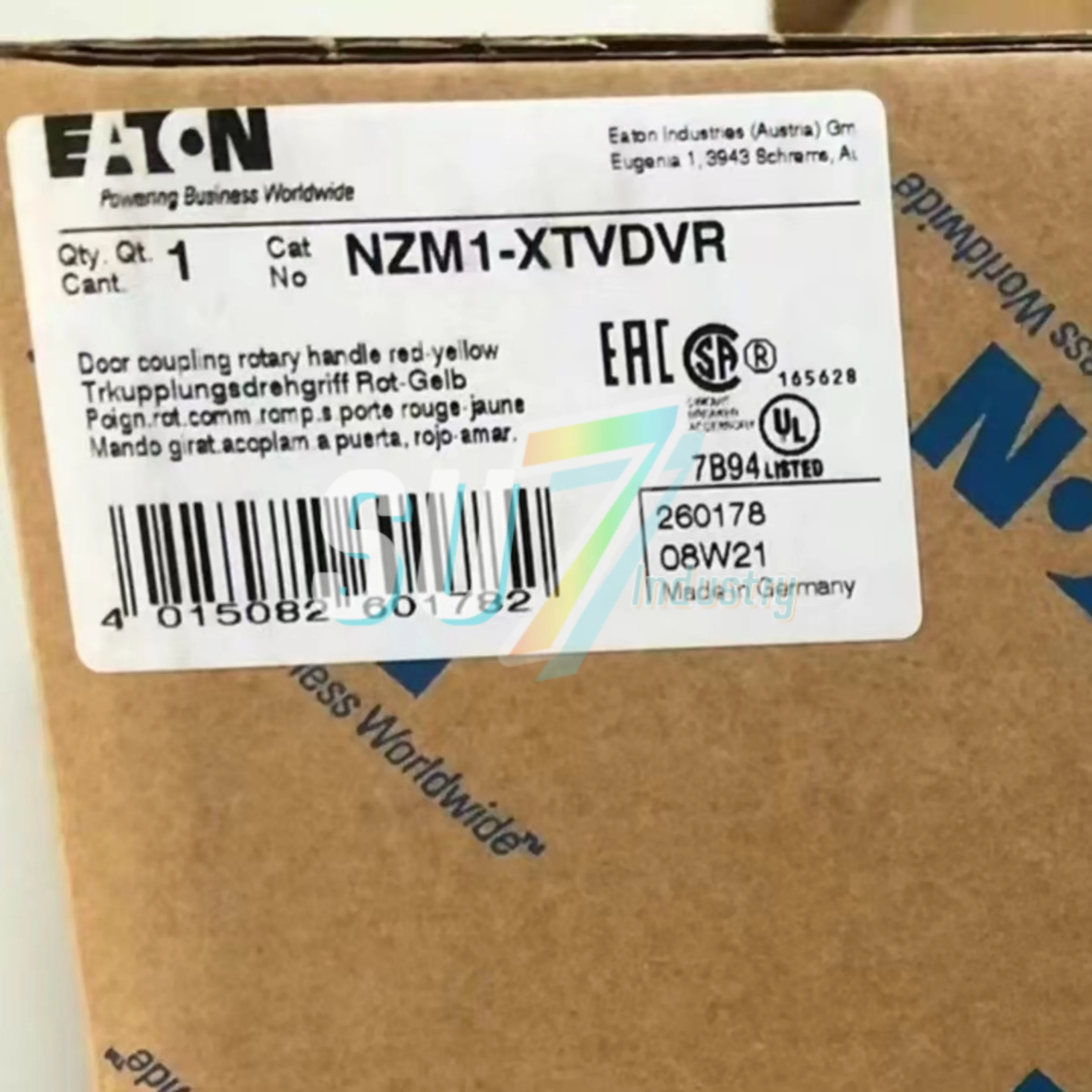 เซอร์กิตเบรกเกอร์ใหม่เดิม NZM1-XTVDVR NZM1-XU24DC