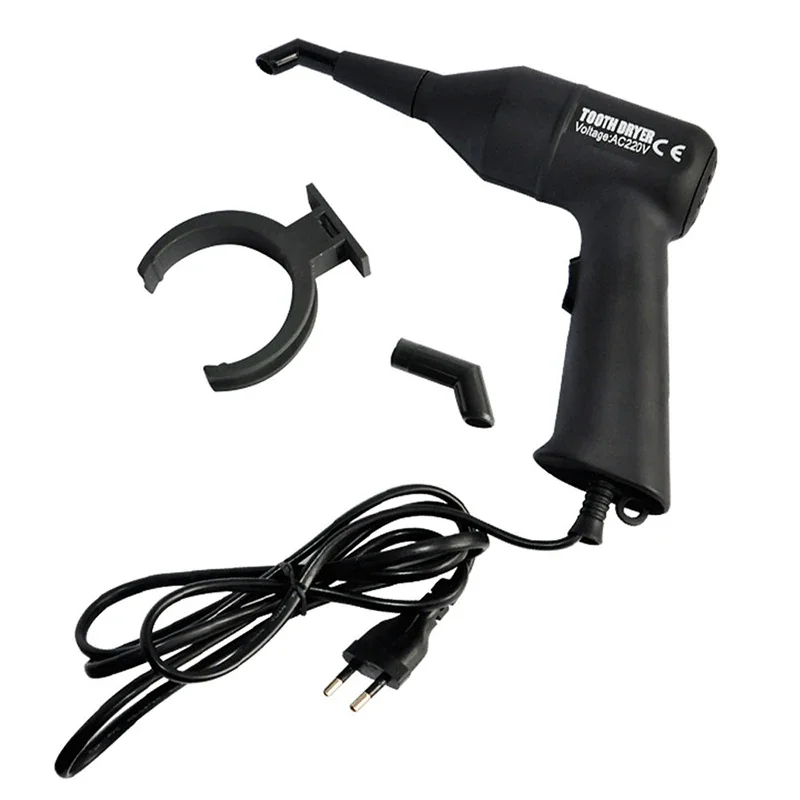 

Dentalss Oral Teeth Drying Machine 39/50 Degree Adjustable Warm Air Tooth Dryer With 2 Nozzle Tips