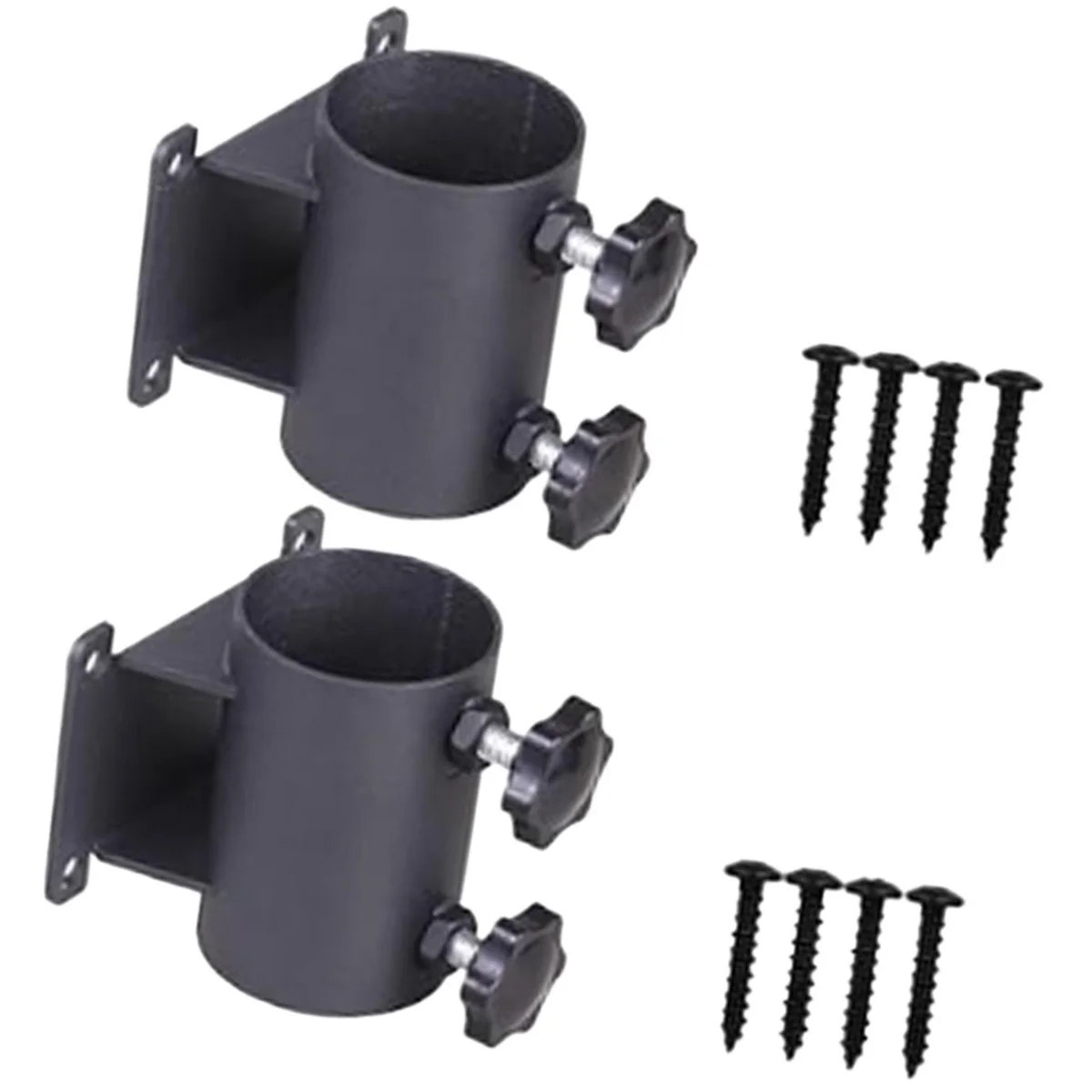 2025+ 2Pcs Patio Umbrella Holder Deck Umbrella Mount for Beach Deck Railing Garden
