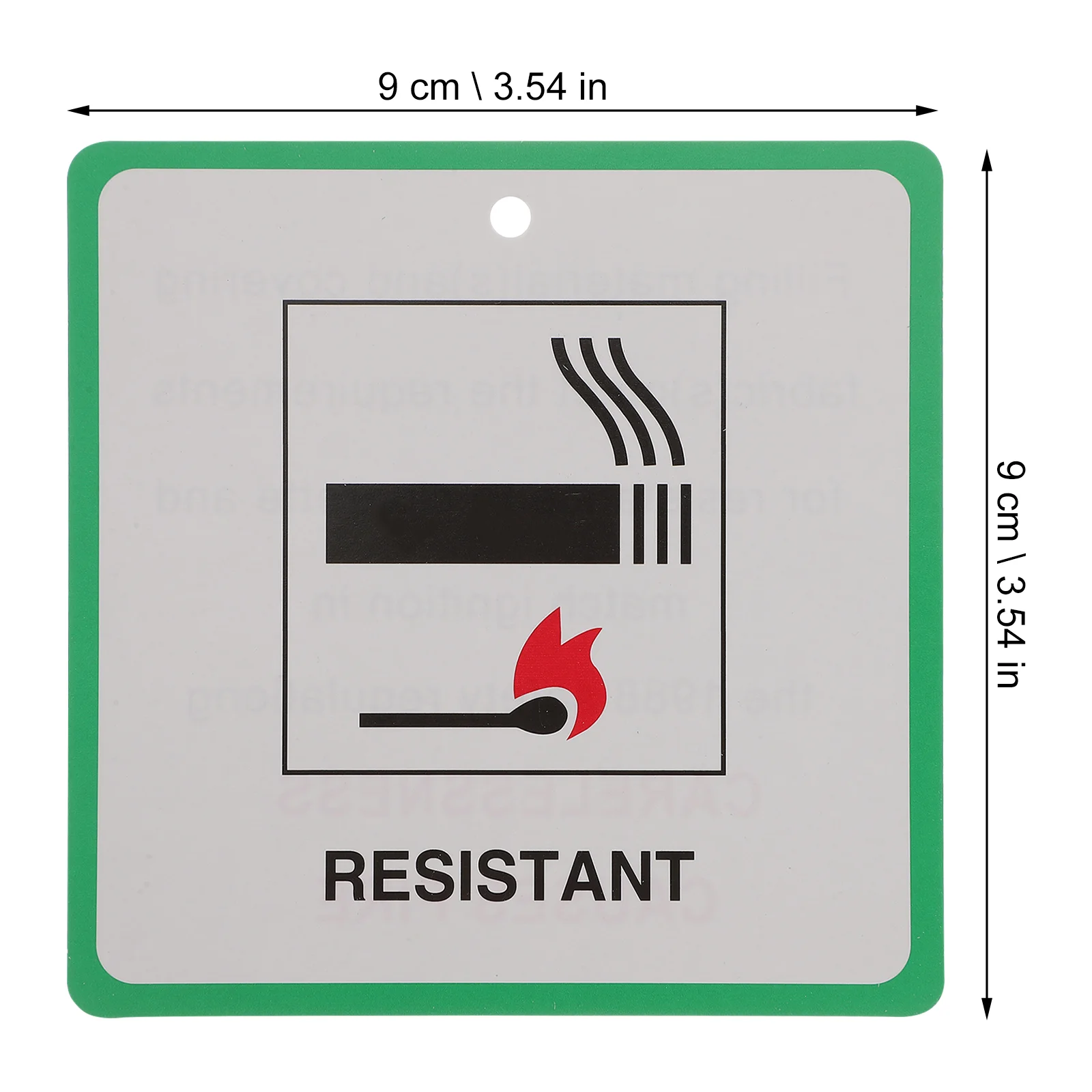 50 Pcs Fire Extinguisher Sign Dl7 Extinguishers Furniture Safety Label Warning Labels