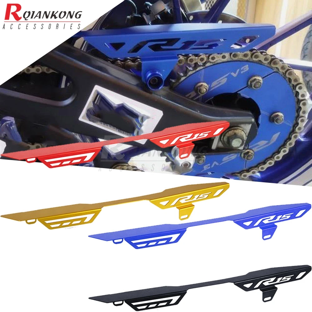 For Yamaha YZF R15 V3 YZF-R15 V3 R15V3 2017 2018 2019 2020 Motorcycle Extension Chain Guard Chain Cover Protection Accessories