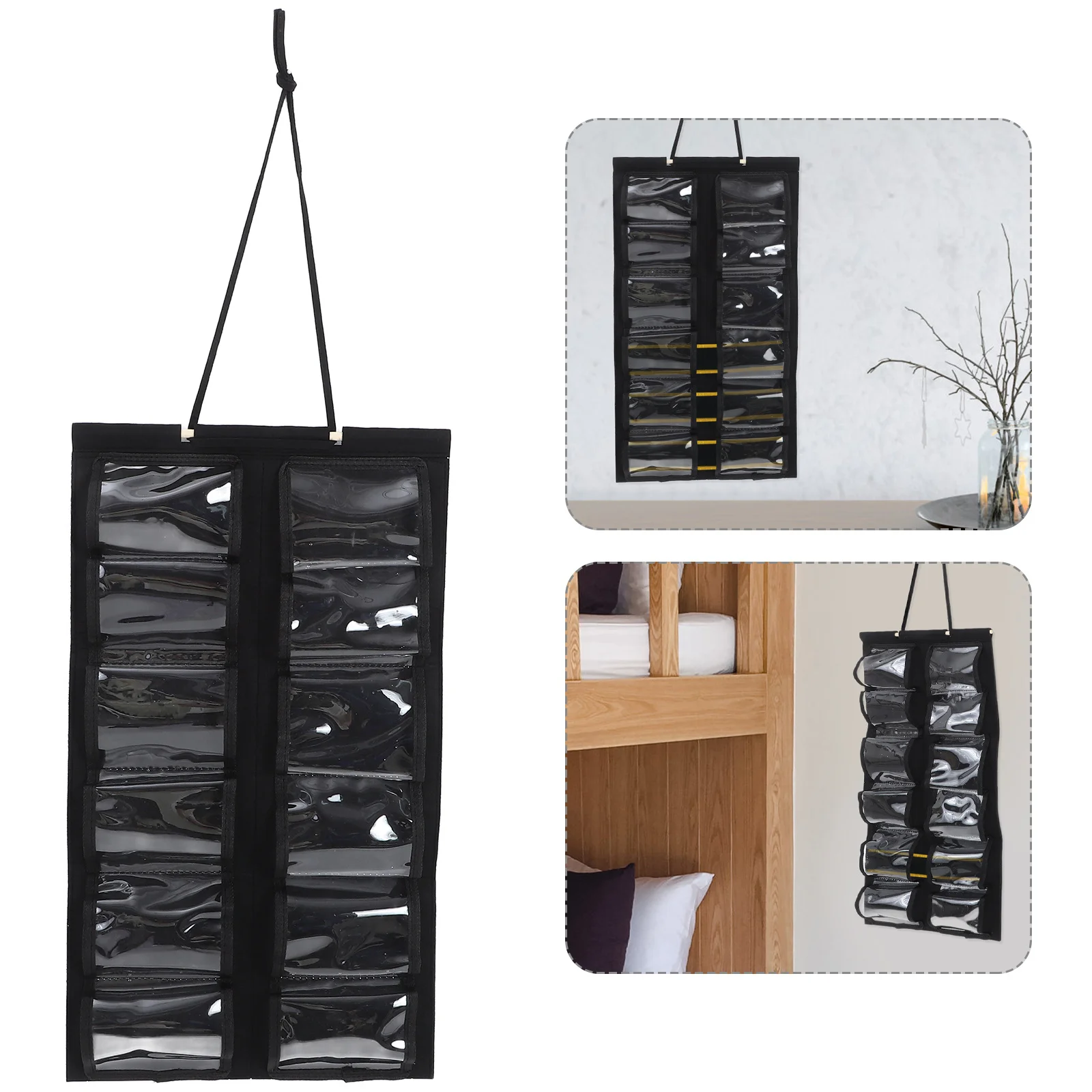 

Karate Taekwondo Belt Wall Organizer Felt Pe Material Multiuse Storage Bag Medal Display Pouch Holder Karate Belt Display