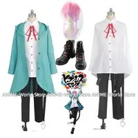 Amemura Ramuda Division Rap Battle DRB Cosplay Costume Wig Hypnosis Mic MC easy R Fling Posse Cosplay Costume Custom Made