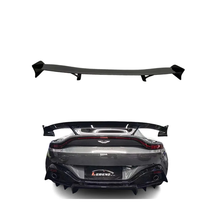 

F1 Style Body kit for Aston Martin Vantage upgrade Carbon fiber Spoiler High quality accessories Perfect Fit Spoiler Tail wing