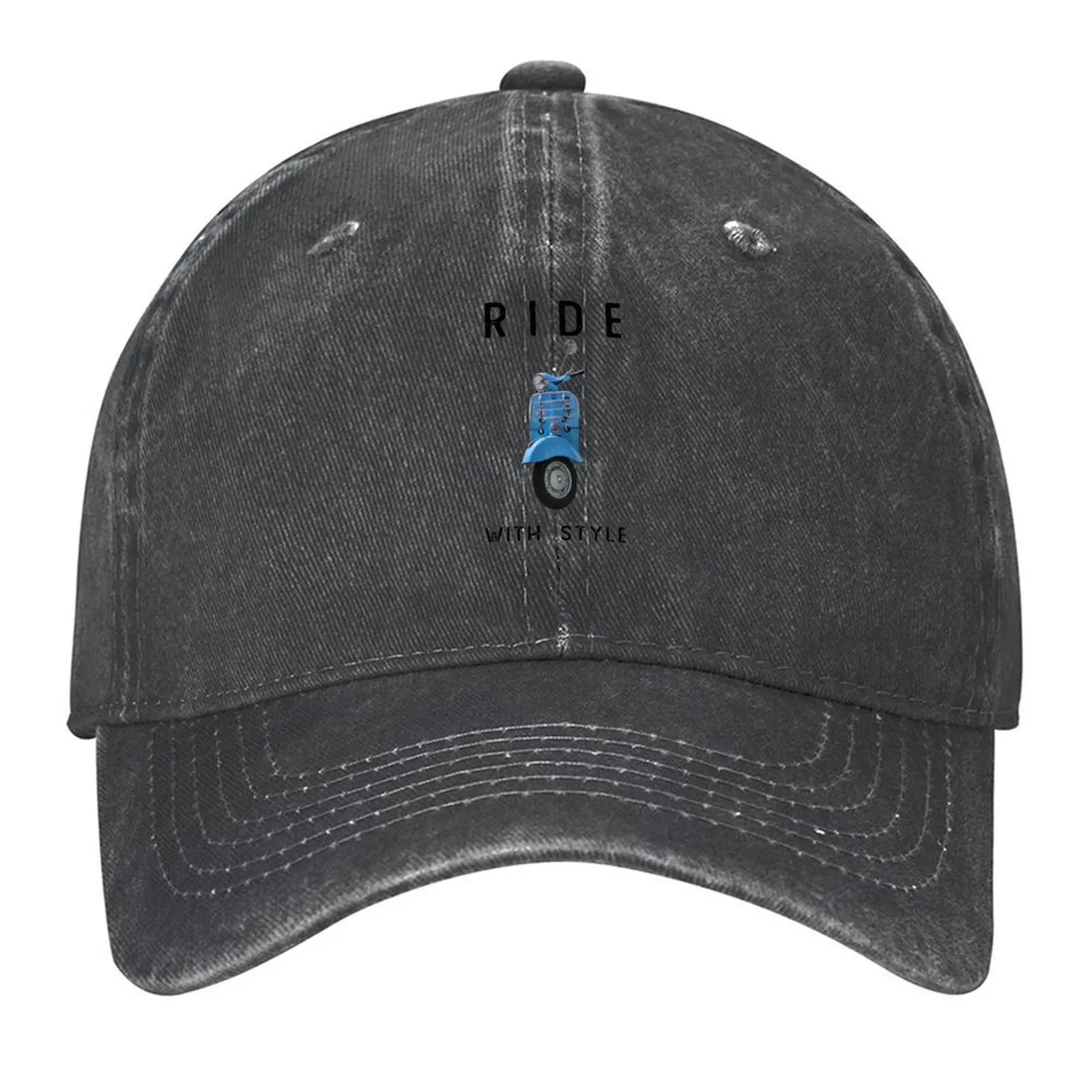 

Ride with style on scooter Baseball Cap Luxury Hat Golf Hat Christmas Hat New In The Golf Men Women's