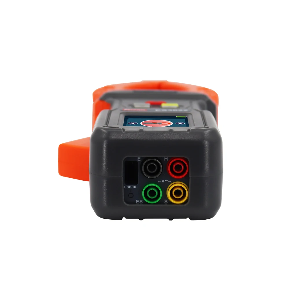 ES3022 1500ohm Clamp & 3kohm Ground Resistance Tester Multi-function With Rechargeable Lithium Battery And TFT Color Display